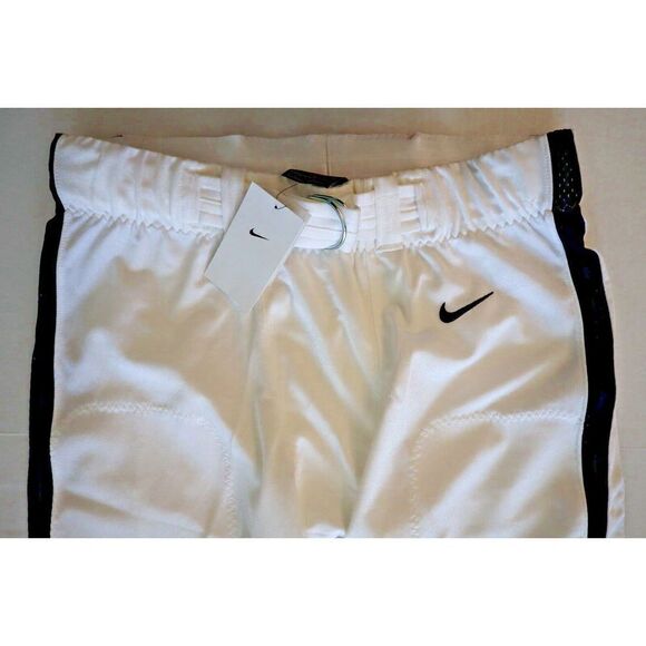 Nike CI3771-106 Men's Sz 2XL White/Black Vapor Pro Belted Football Pants - Picture 6 of 9